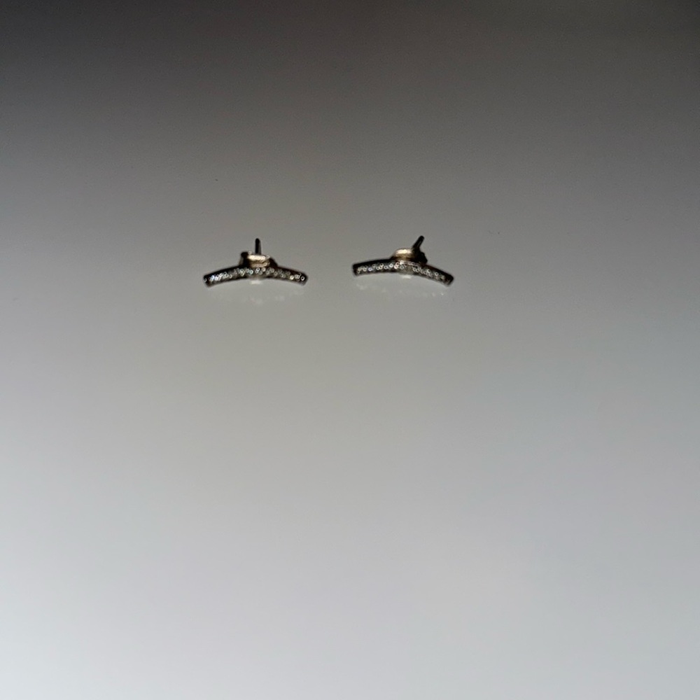 Silver earrings